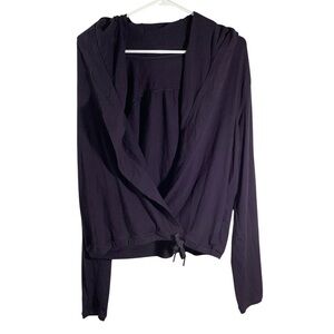 Lululemon Wrap Cardigan With Hood